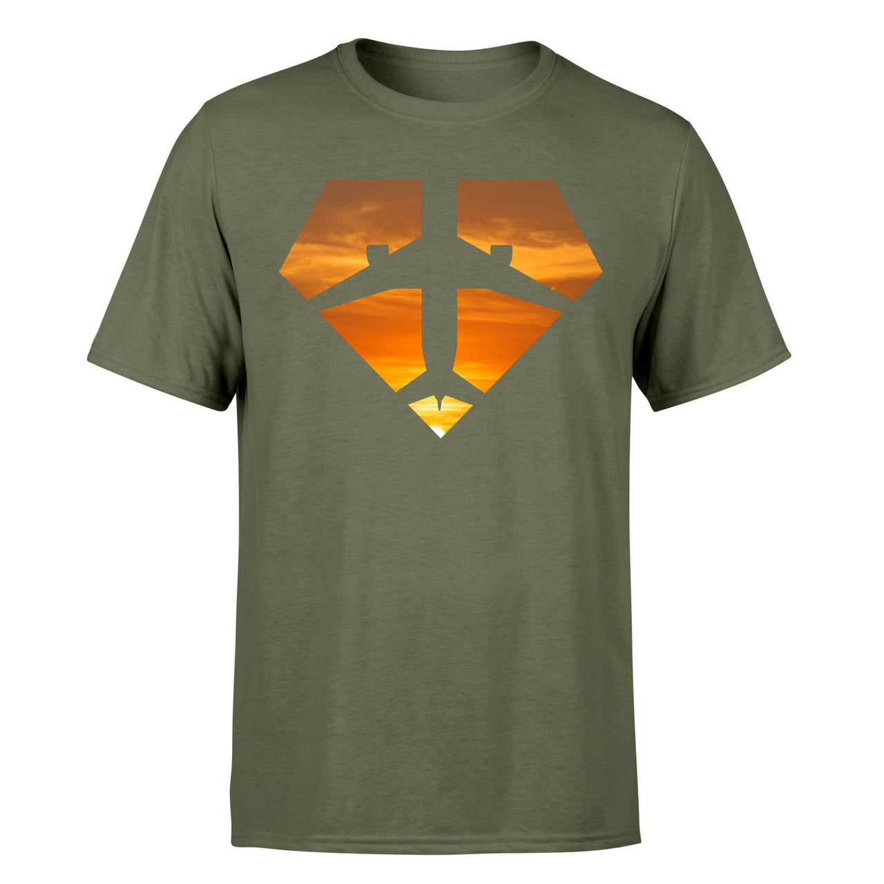 Supermen of The Skies (Sunset) Designed T-Shirts