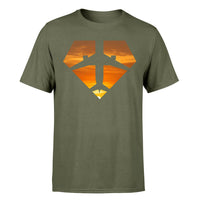 Thumbnail for Supermen of The Skies (Sunset) Designed T-Shirts