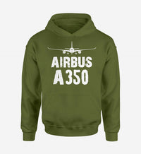 Thumbnail for Airbus A350 & Plane Designed Hoodies