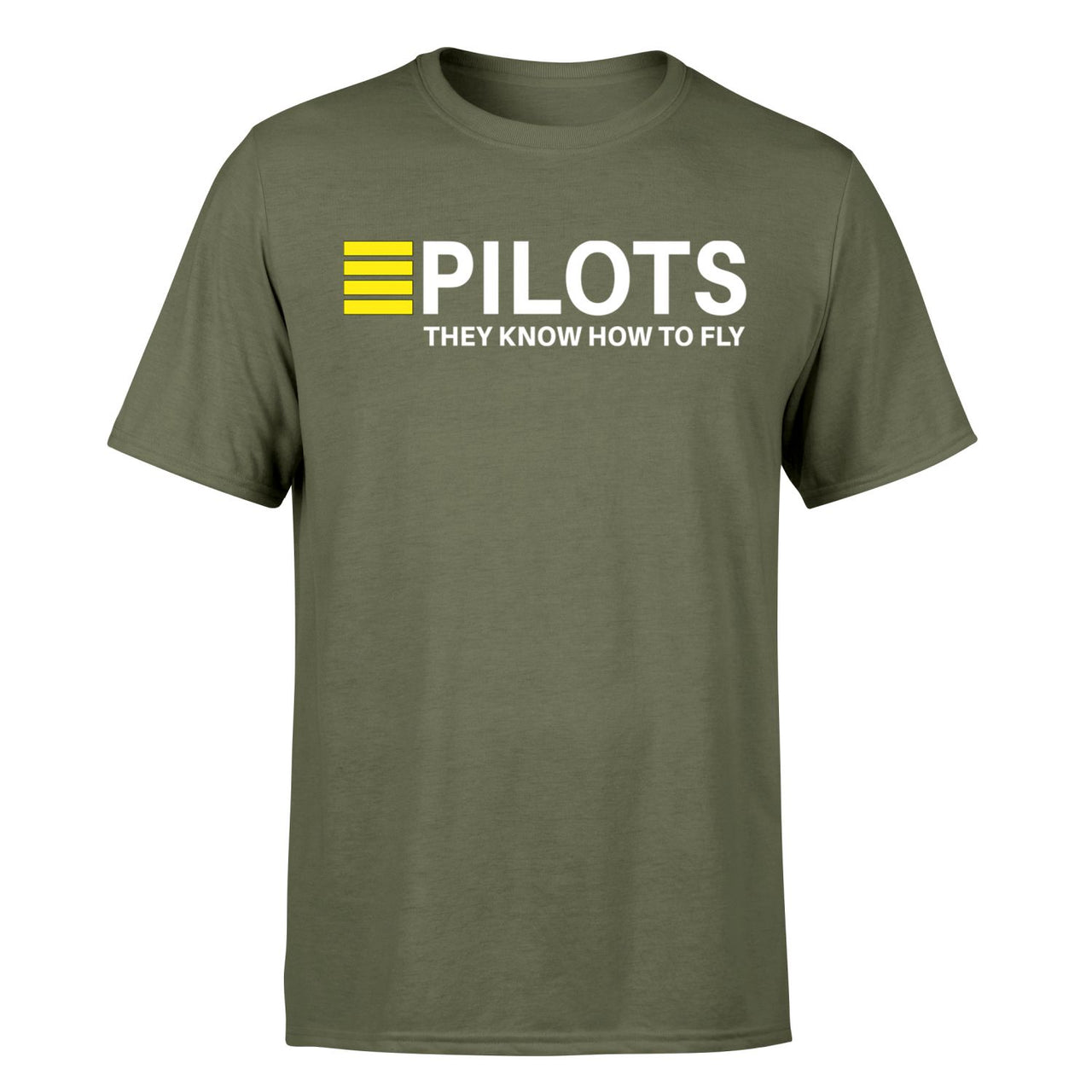 Pilots They Know How To Fly Designed T-Shirts