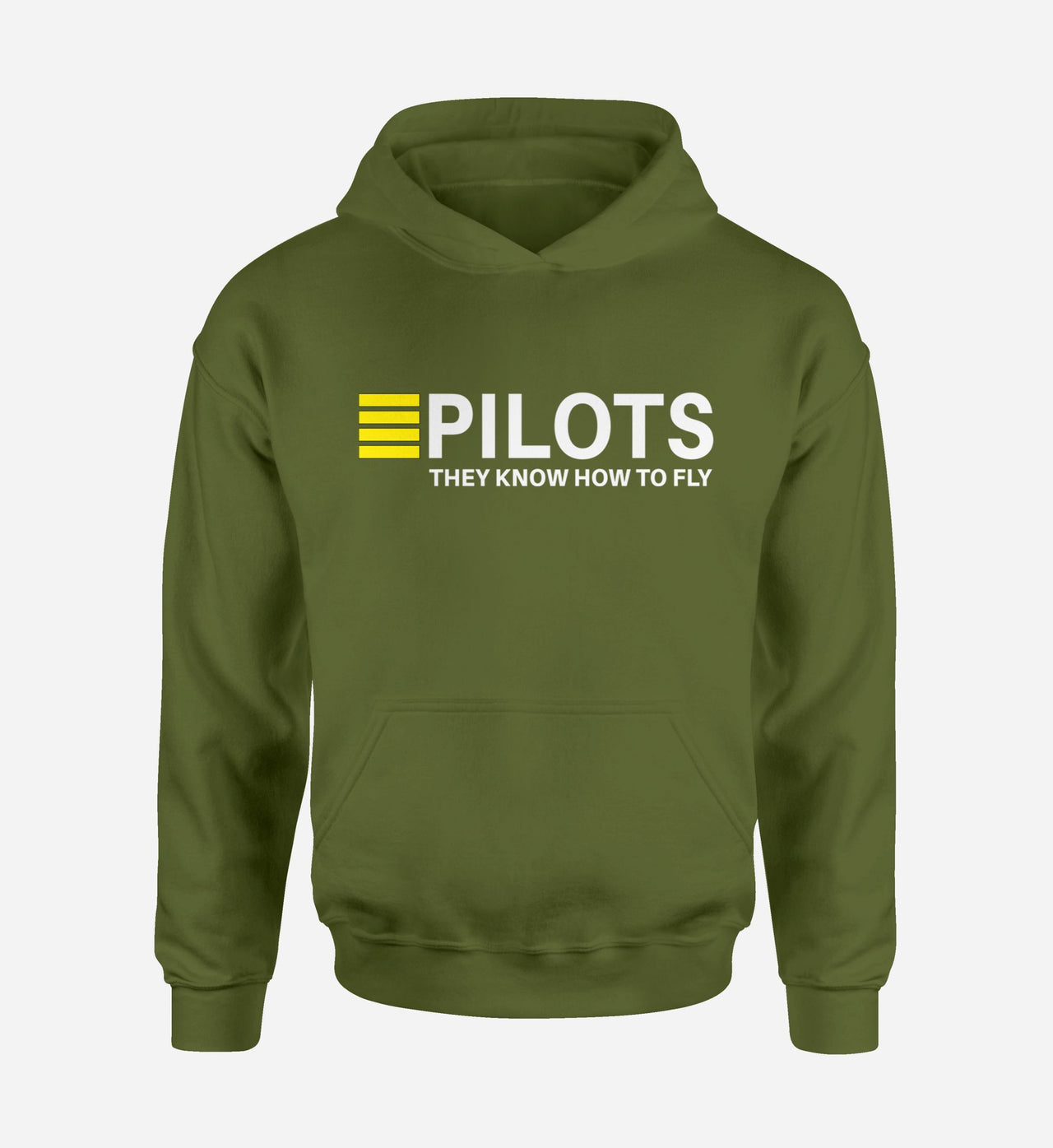 Pilots They Know How To Fly Designed Hoodies