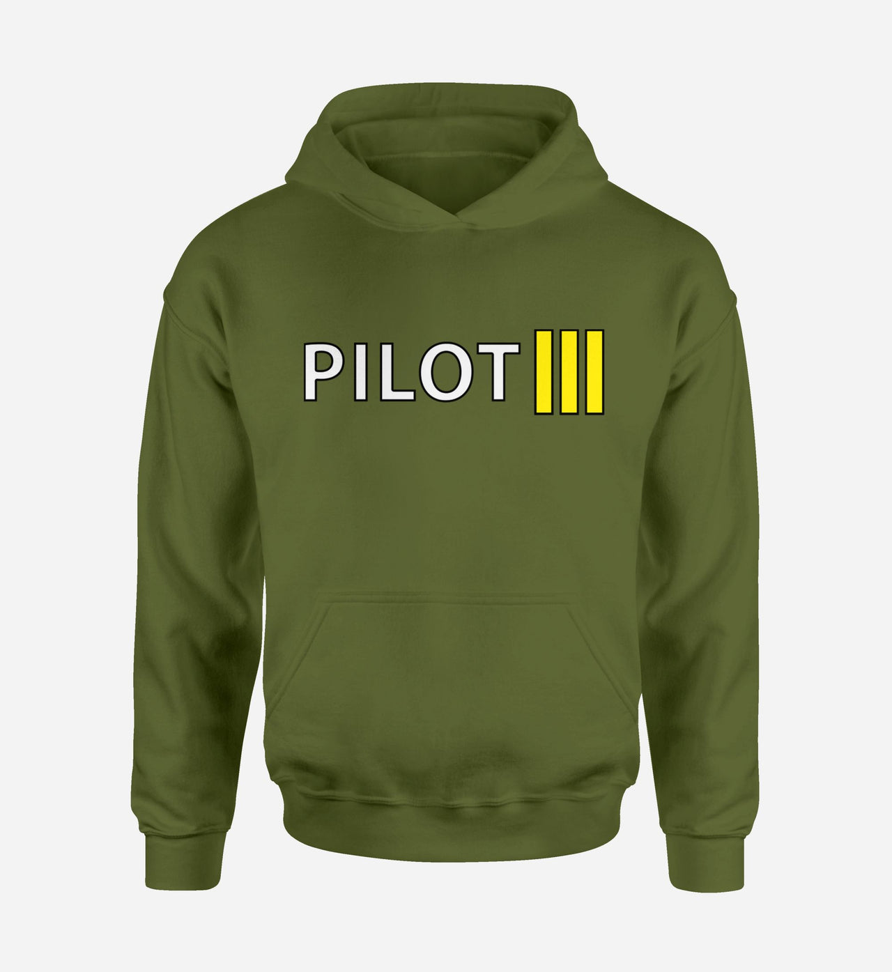 Pilot & Stripes (3 Lines) Designed Hoodies