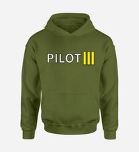 Thumbnail for Pilot & Stripes (3 Lines) Designed Hoodies