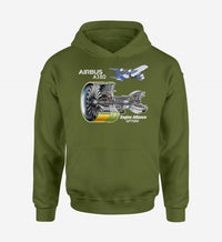 Thumbnail for Airbus A380 & GP7000 Engine Designed Hoodies