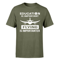 Thumbnail for Flying is Importanter Designed T-Shirts
