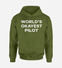 Thumbnail for World's Okayest Pilot Designed Hoodies