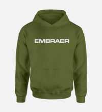 Thumbnail for Embraer & Text Designed Hoodies