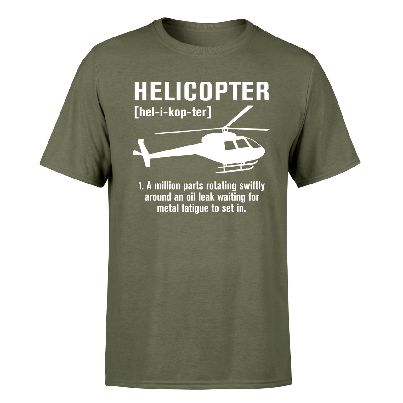 Helicopter [Noun] Designed T-Shirts