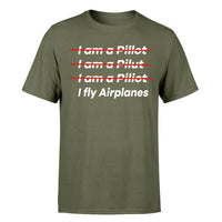 Thumbnail for I Fly Airplanes Designed T-Shirts