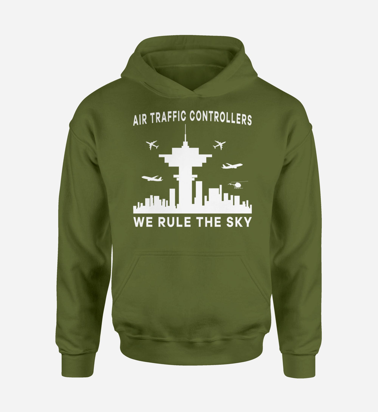 Air Traffic Controllers - We Rule The Sky Designed Hoodies