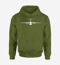 Thumbnail for Ilyushin IL-76 Silhouette Designed Hoodies