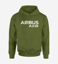 Thumbnail for Airbus A330 & Text Designed Hoodies