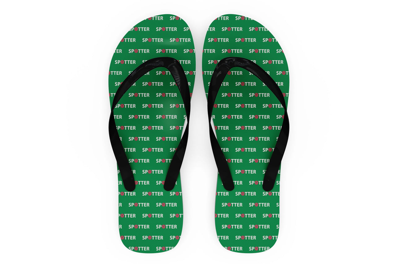 Spotter Designed Slippers (Flip Flops)