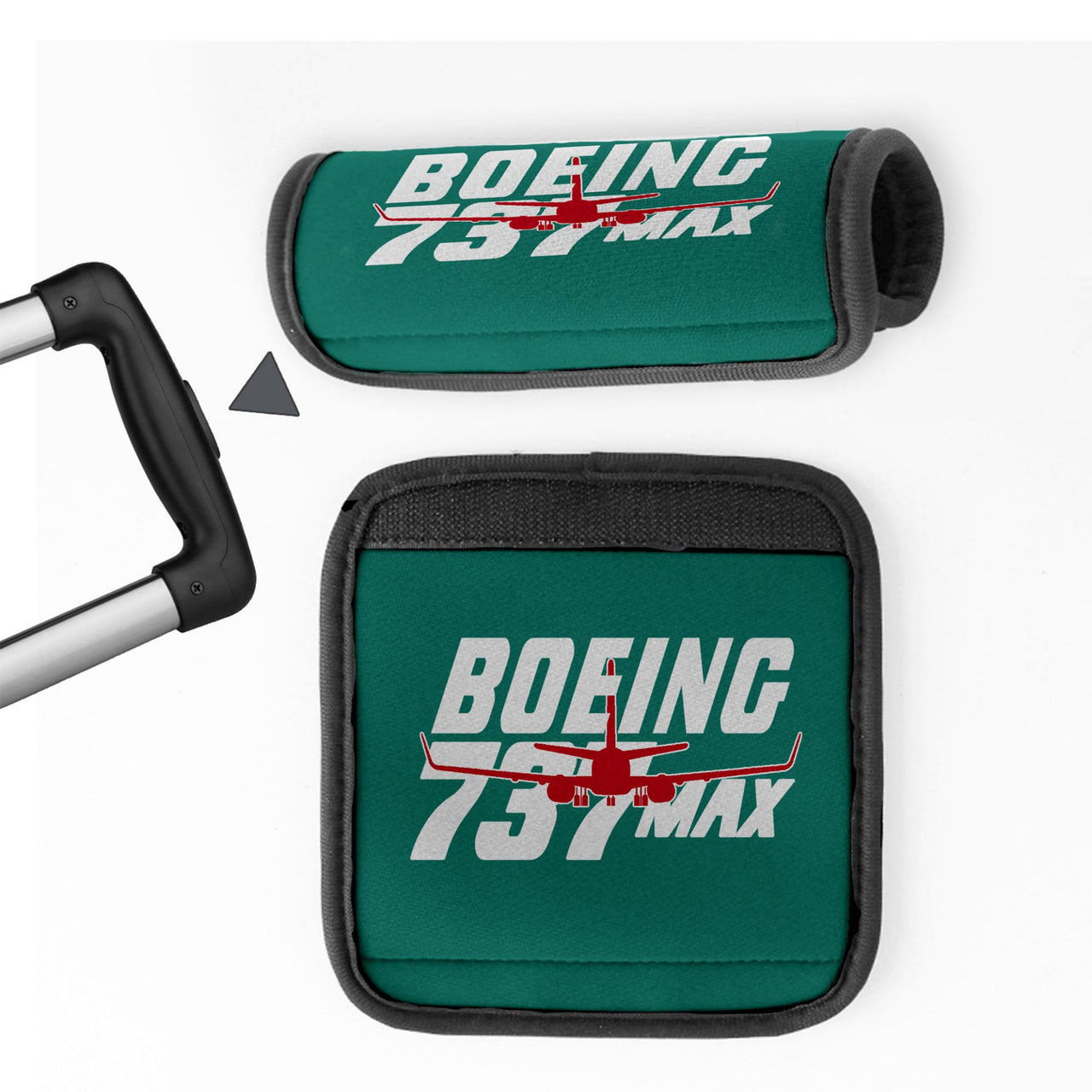 Amazing 737 Max Designed Neoprene Luggage Handle Covers
