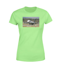 Thumbnail for Departing Singapore Airlines A380 Designed Women T-Shirts