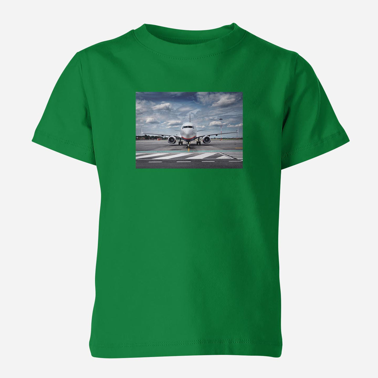 Amazing Clouds and Boeing 737 NG Designed Children T-Shirts