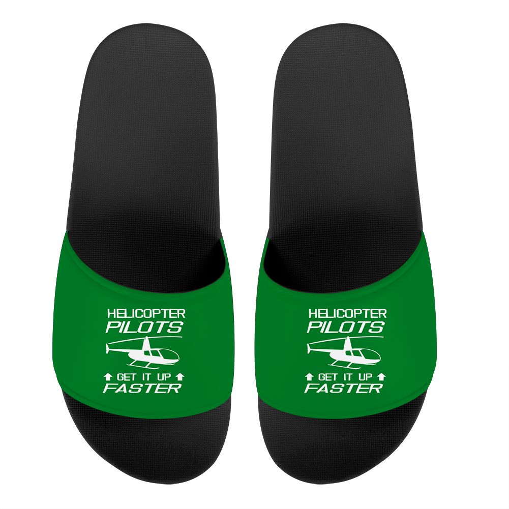 Helicopter Pilots Get It Up Faster Designed Sport Slippers