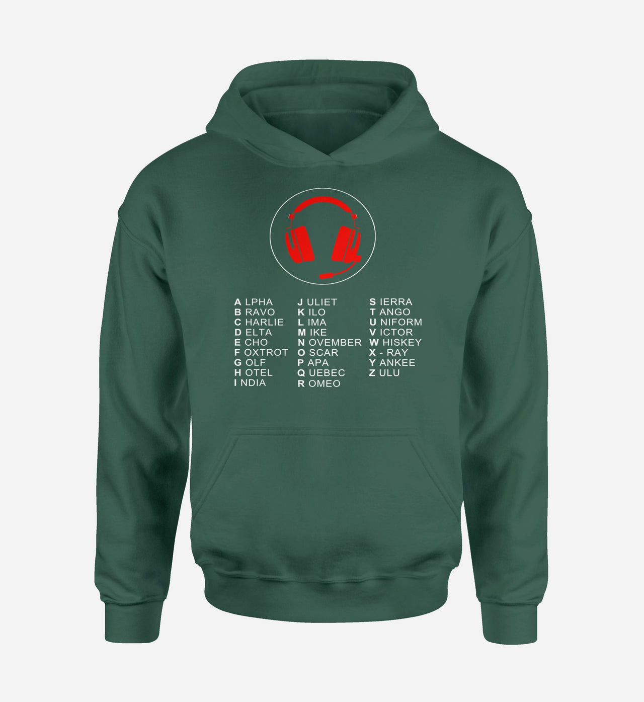 Aviation Alphabet 3 Designed Hoodies