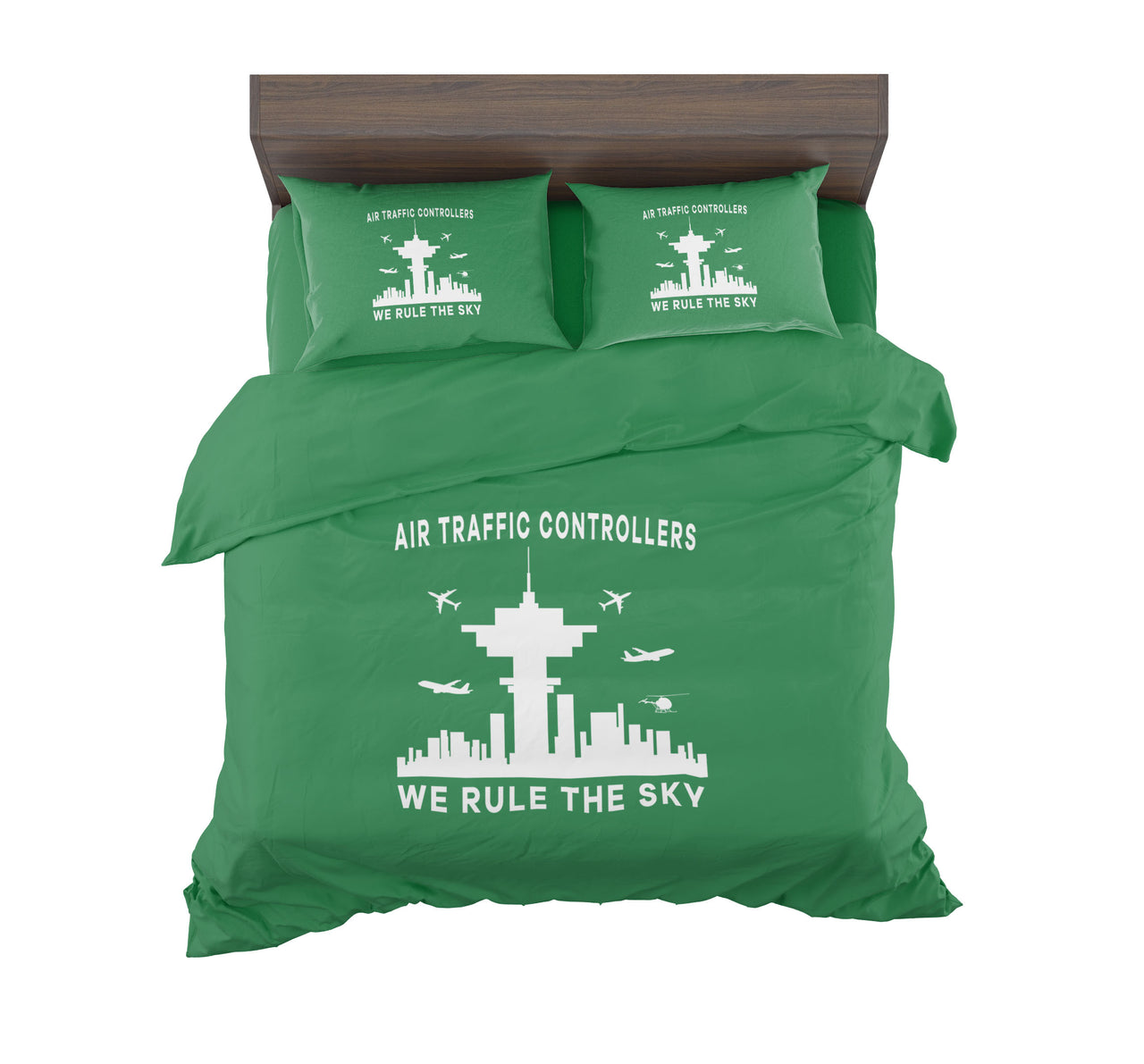 Air Traffic Controllers - We Rule The Sky Designed Bedding Sets