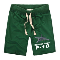 Thumbnail for The McDonnell Douglas F18 Designed Cotton Shorts