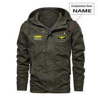 Thumbnail for Pilot & Badge Designed Cotton Jackets