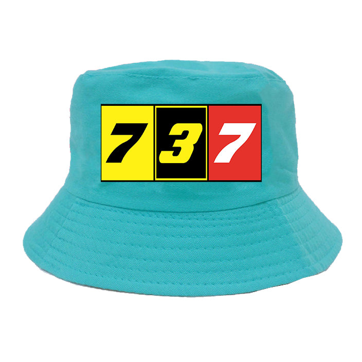 Flat Colourful 737 Designed Summer & Stylish Hats