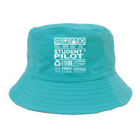 Thumbnail for Student Pilot Label Designed Summer & Stylish Hats