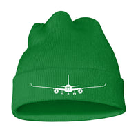 Thumbnail for Airbus A350 Silhouette Knit 3D Beanies