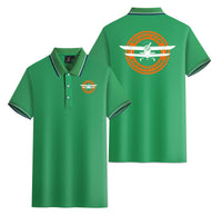 Thumbnail for Ready for Departure Designed Stylish Polo T-Shirts (Double-Side)
