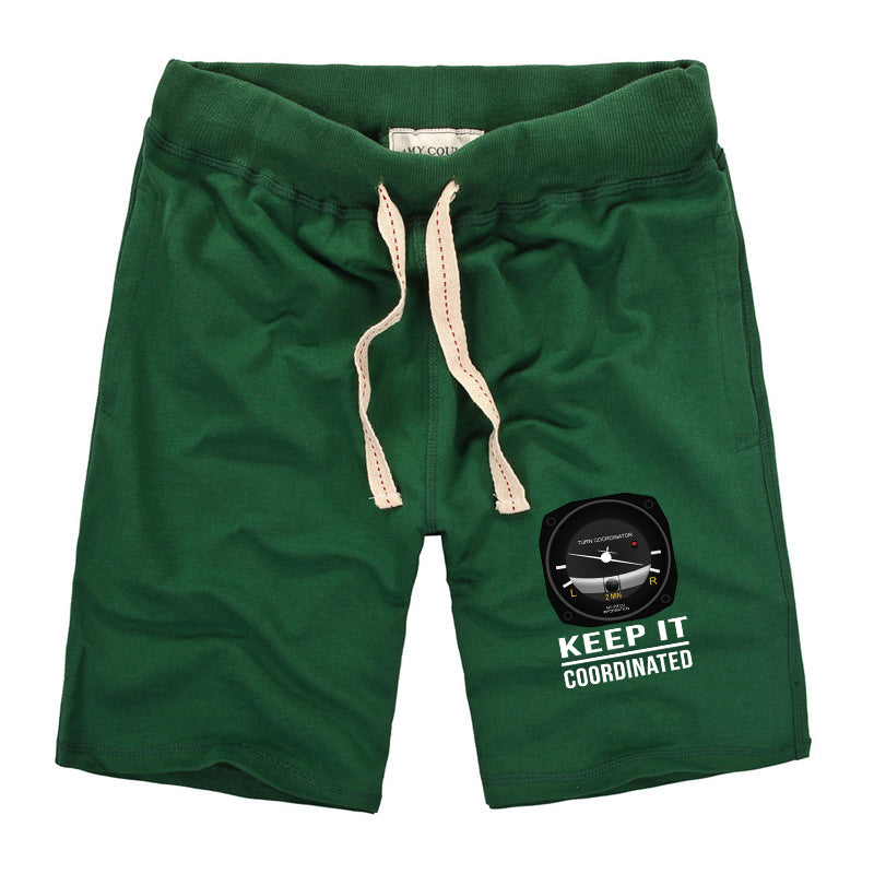 Keep It Coordinated Designed Cotton Shorts