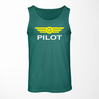 Thumbnail for Pilot & Badge Designed Tank Tops