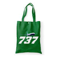 Thumbnail for Super Boeing 737-800 Designed Tote Bags