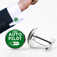 Thumbnail for Auto Pilot Off Designed Cuff Links
