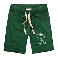 Thumbnail for Trust Me I'm a Pilot (Helicopter) Designed Cotton Shorts