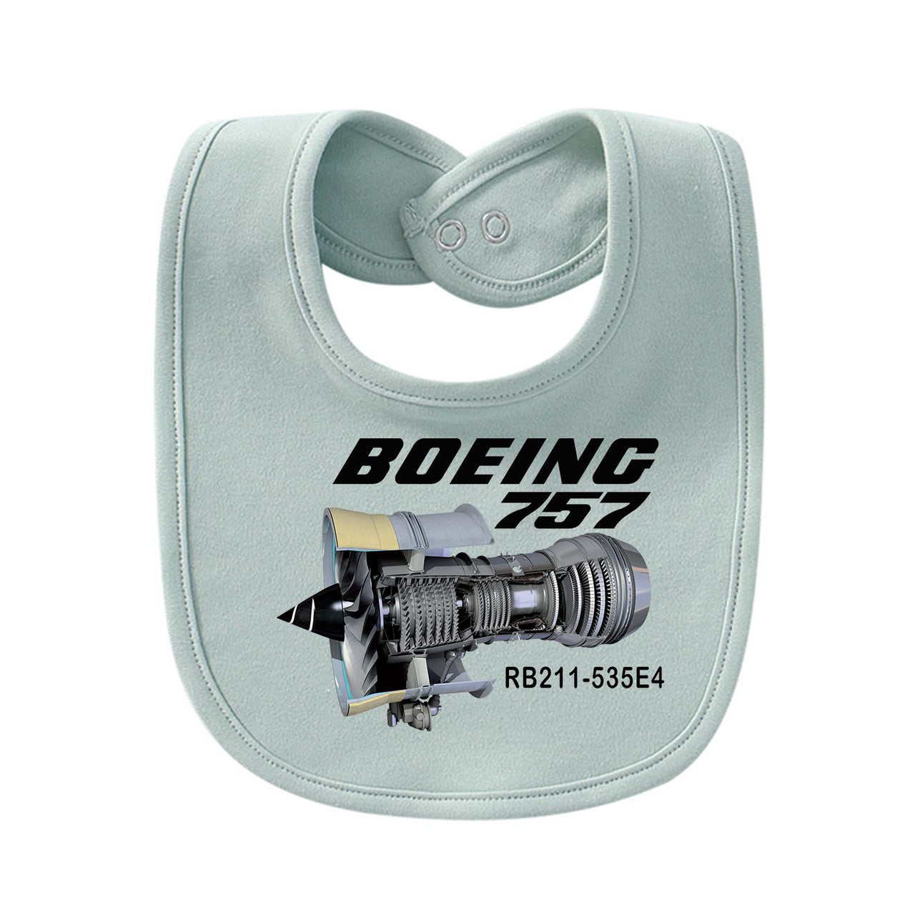 Boeing 757 & Rolls Royce Engine (RB211) Designed Baby Saliva & Feeding Towels