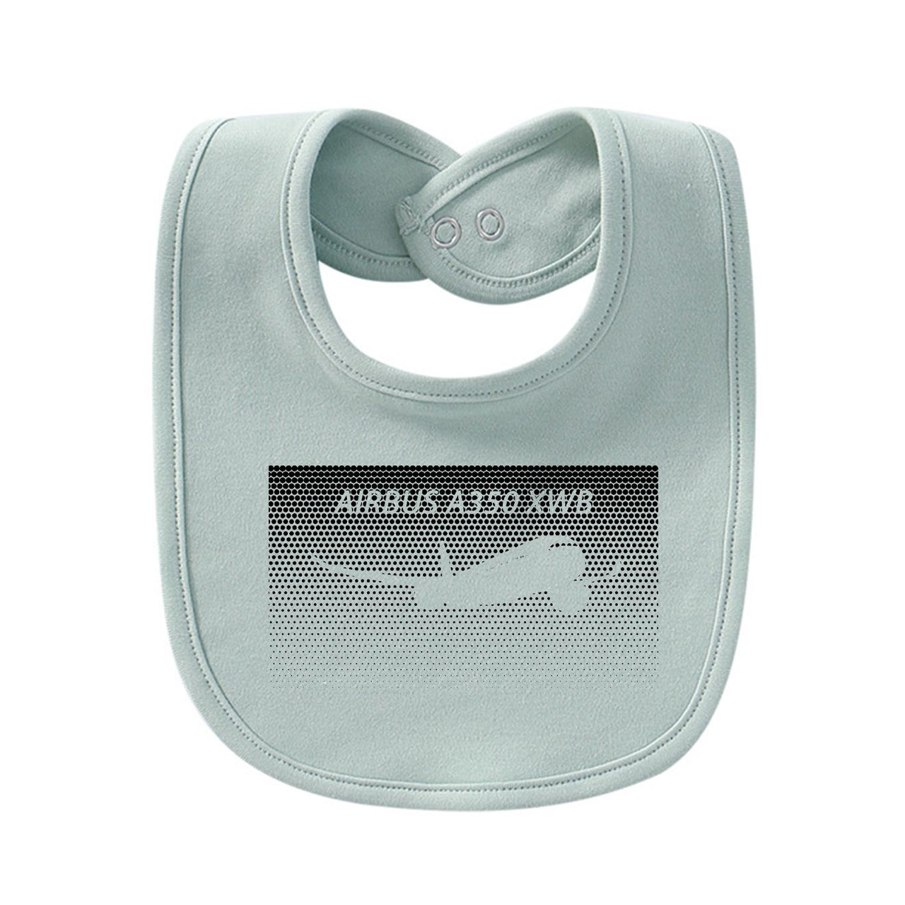 Airbus A350XWB & Dots Designed Baby Saliva & Feeding Towels