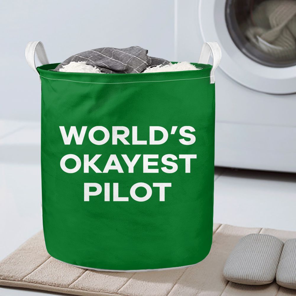 World's Okayest Pilot Designed Laundry Baskets