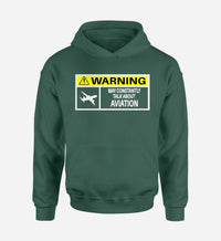 Thumbnail for Warning May Constantly Talk About Aviation Designed Hoodies