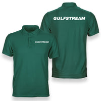 Thumbnail for Gulfstream & Text Designed Double Side Polo T-Shirts
