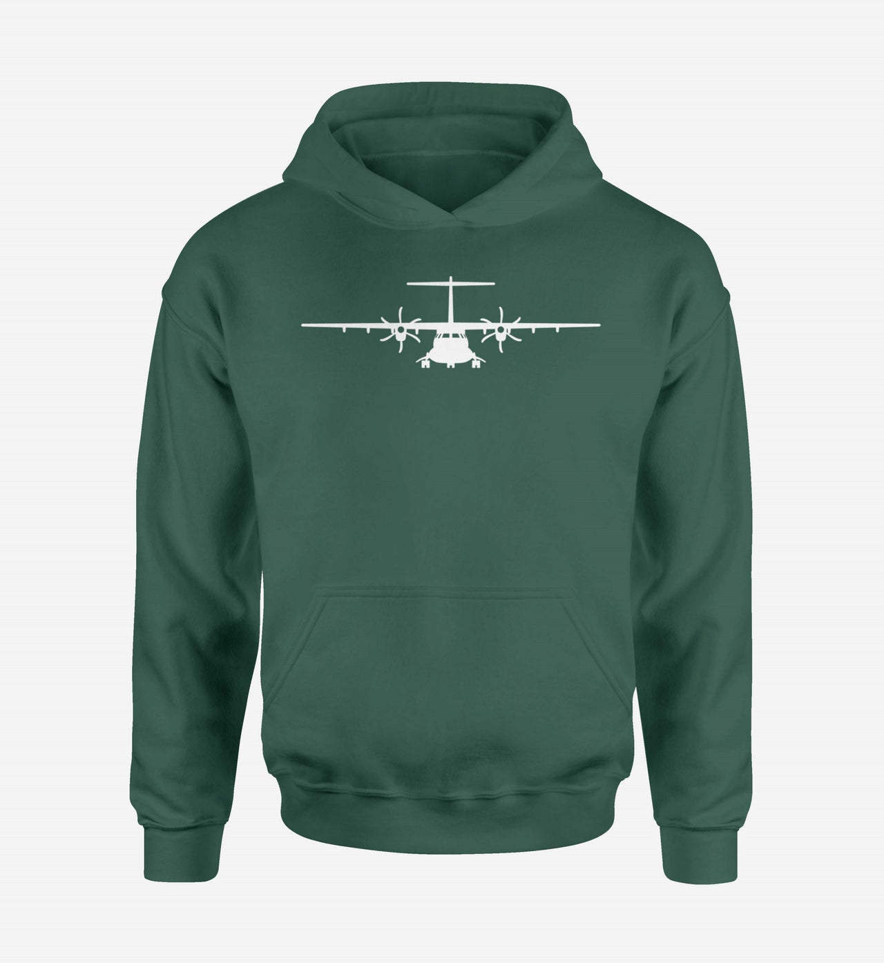 ATR-72 Silhouette Designed Hoodies