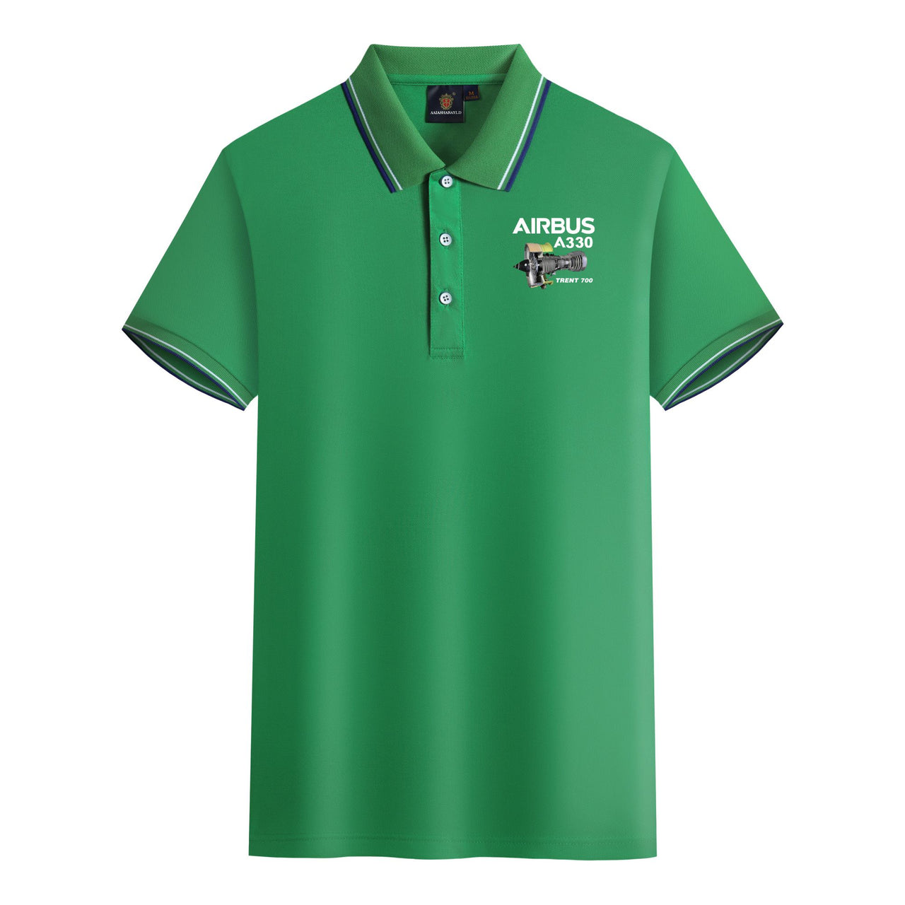 Airbus A330 & Trent 700 Engine Designed Stylish Polo T-Shirts