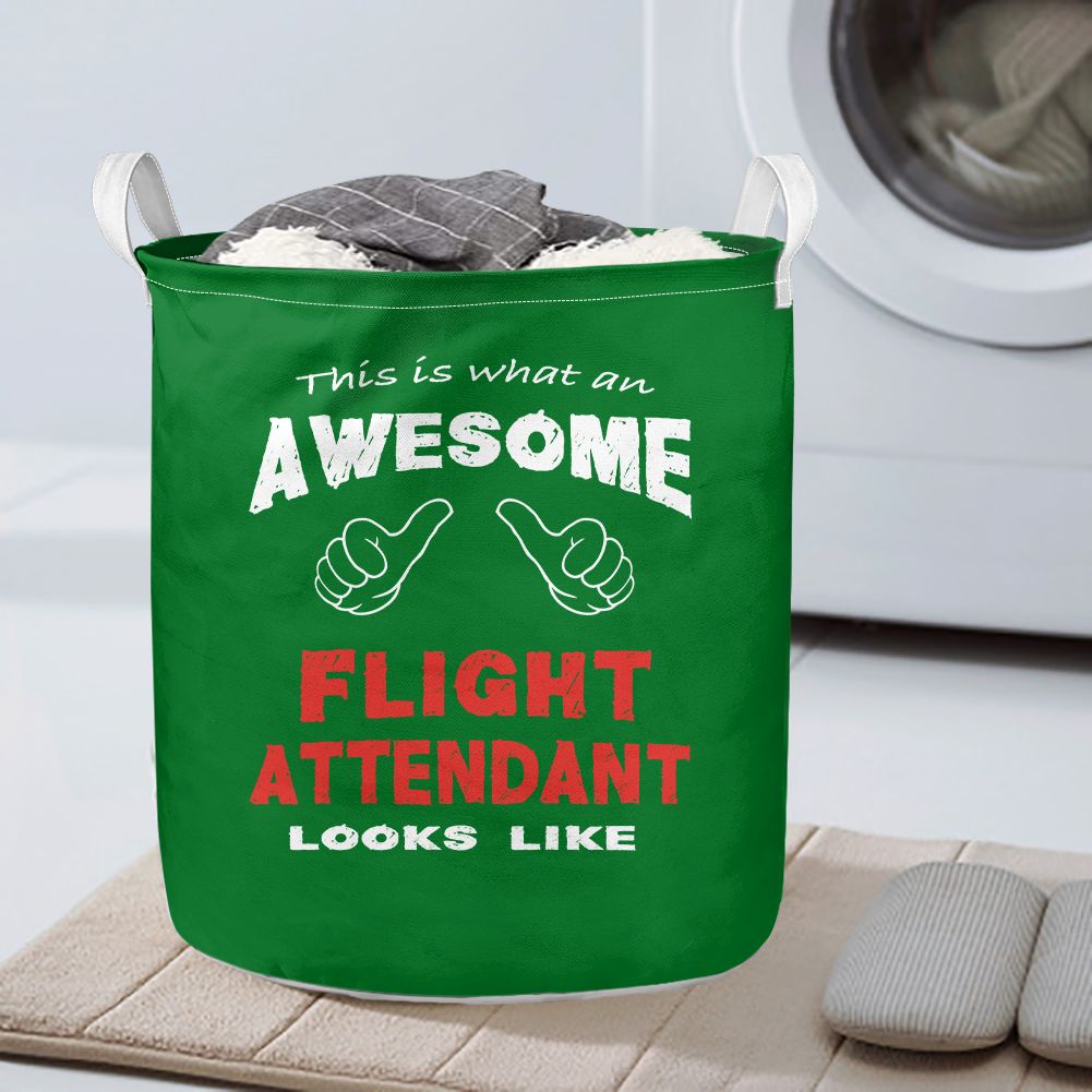 Flight Attendant Designed Laundry Baskets
