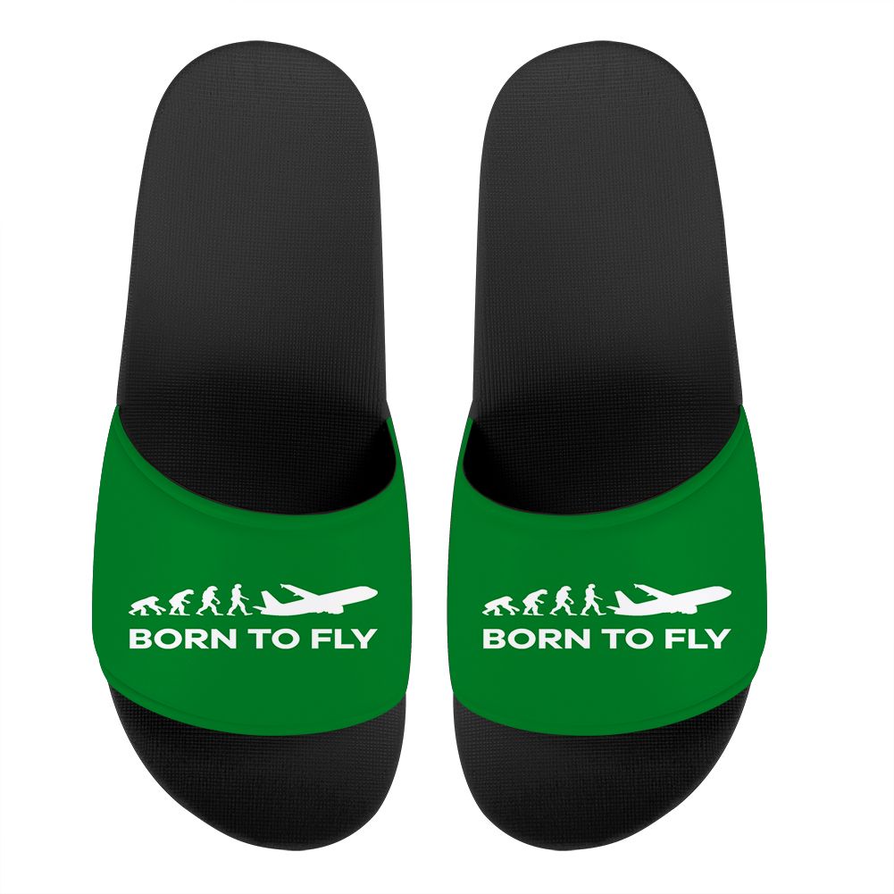 Born To Fly Designed Sport Slippers