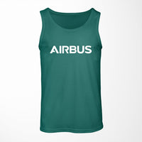 Thumbnail for Airbus & Text Designed Tank Tops