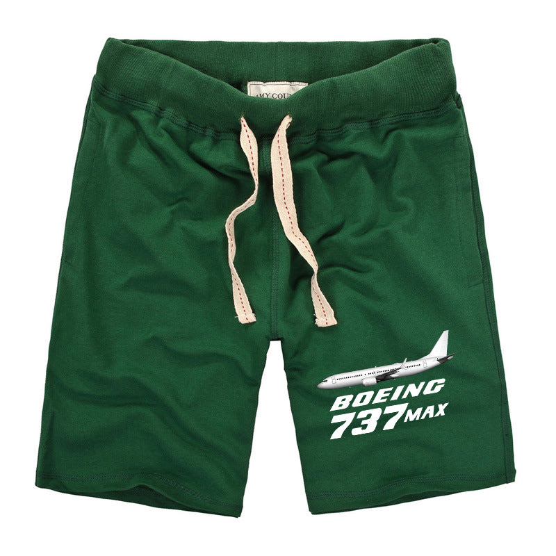 The Boeing 737Max Designed Cotton Shorts