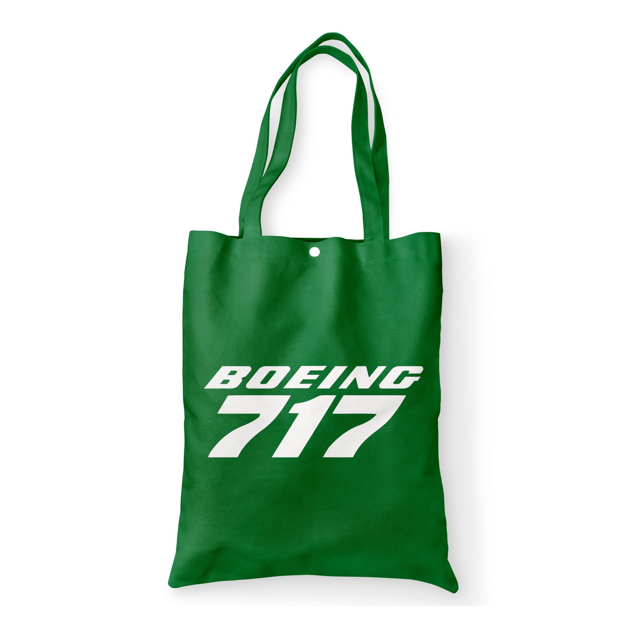 Boeing 717 & Text Designed Tote Bags