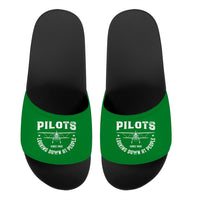 Thumbnail for Pilots Looking Down at People Since 1903 Designed Sport Slippers