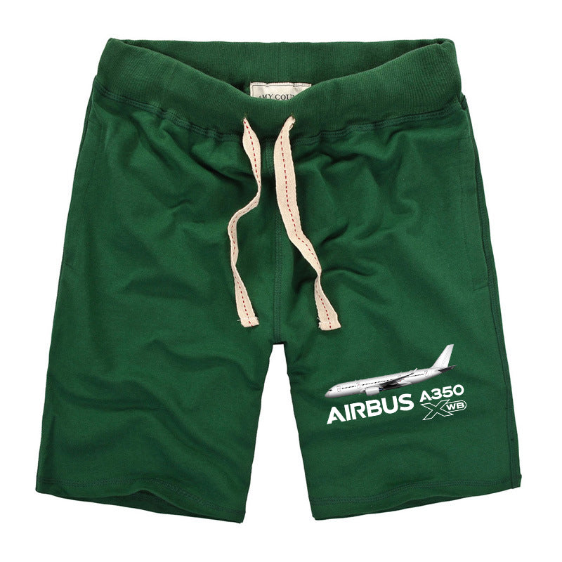 The Airbus A350 WXB Designed Cotton Shorts
