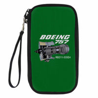Thumbnail for Boeing 757 & Rolls Royce Engine (RB211) Designed Travel Cases & Wallets