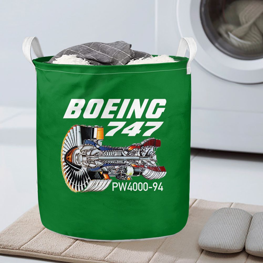 Boeing 747 & PW4000-94 Engine Designed Laundry Baskets